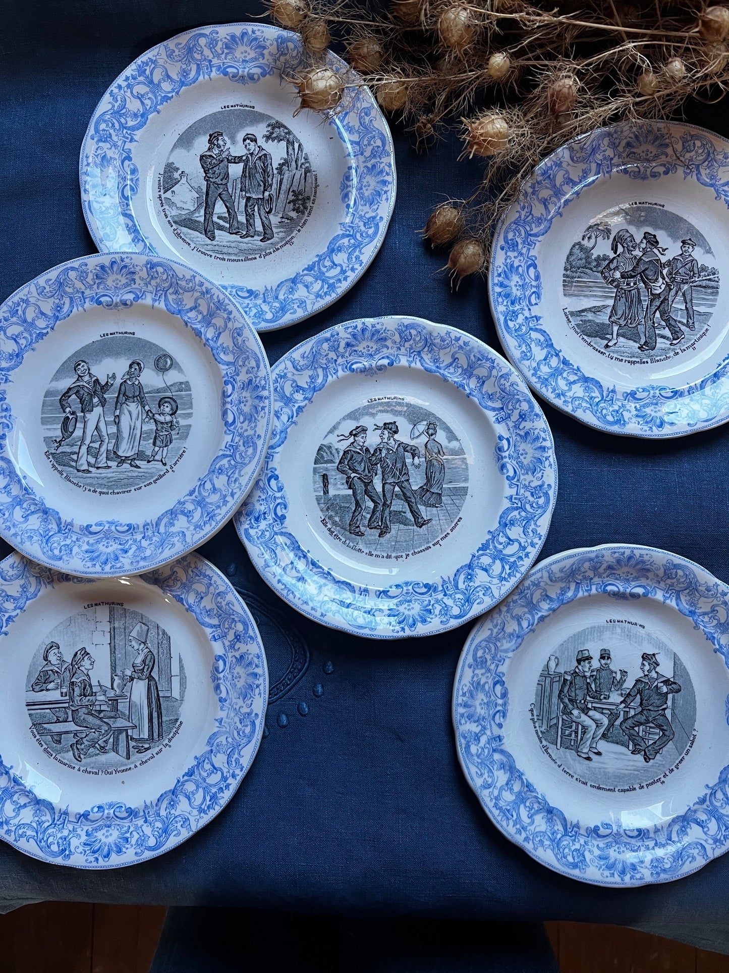 Assiettes Parlantes Les Mathurins