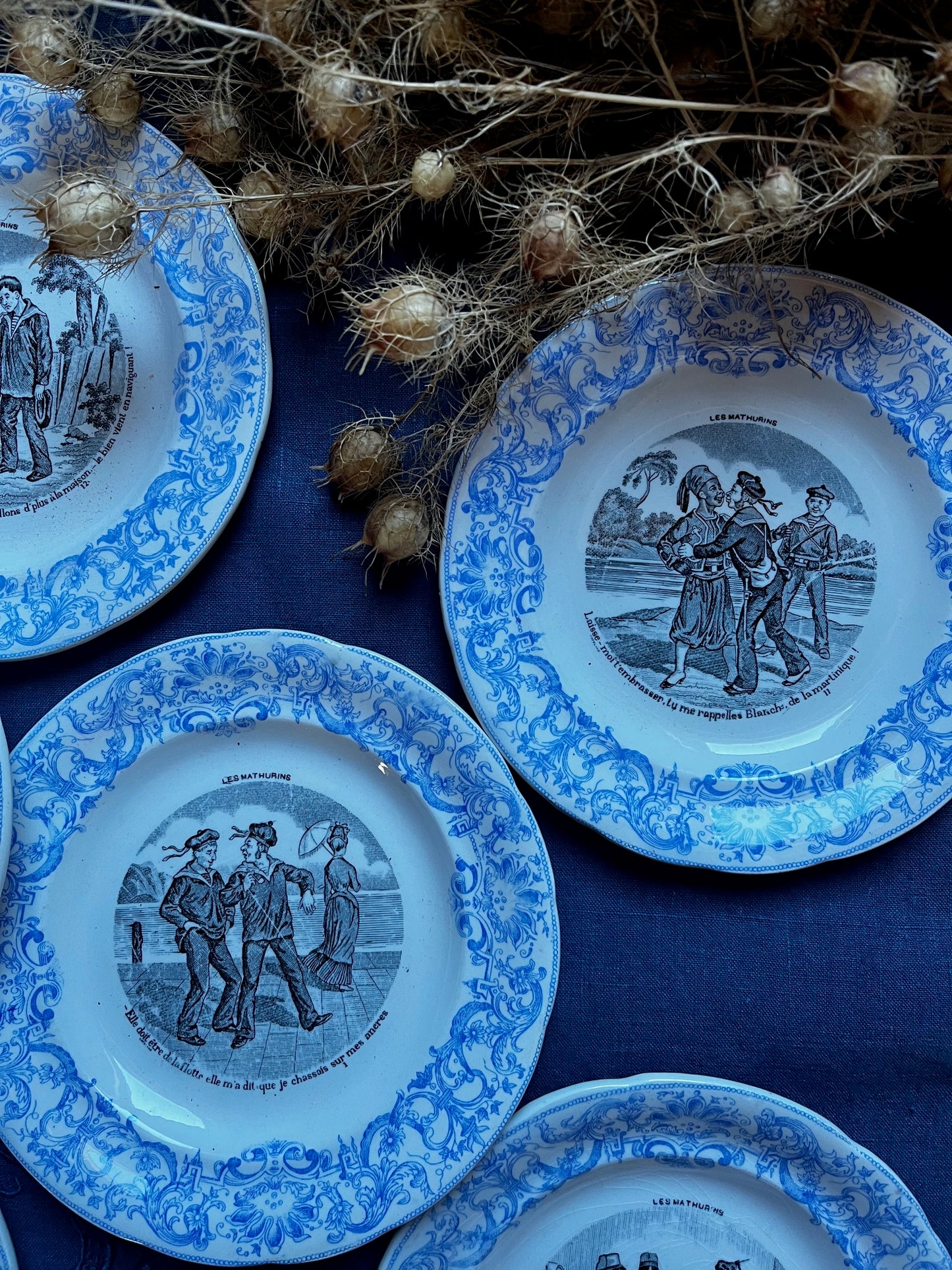 Assiettes Parlantes Les Mathurins