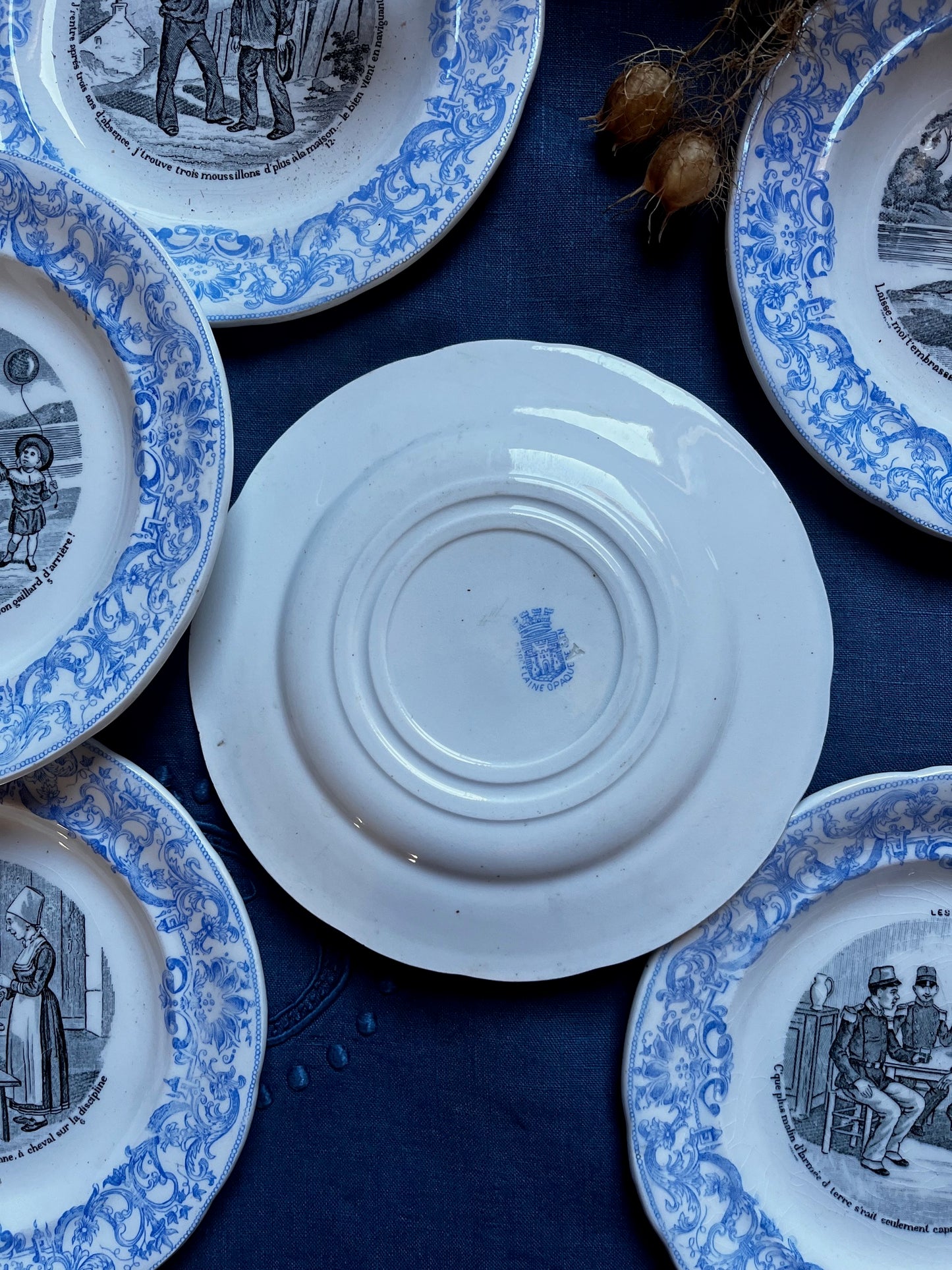 Assiettes Parlantes Les Mathurins