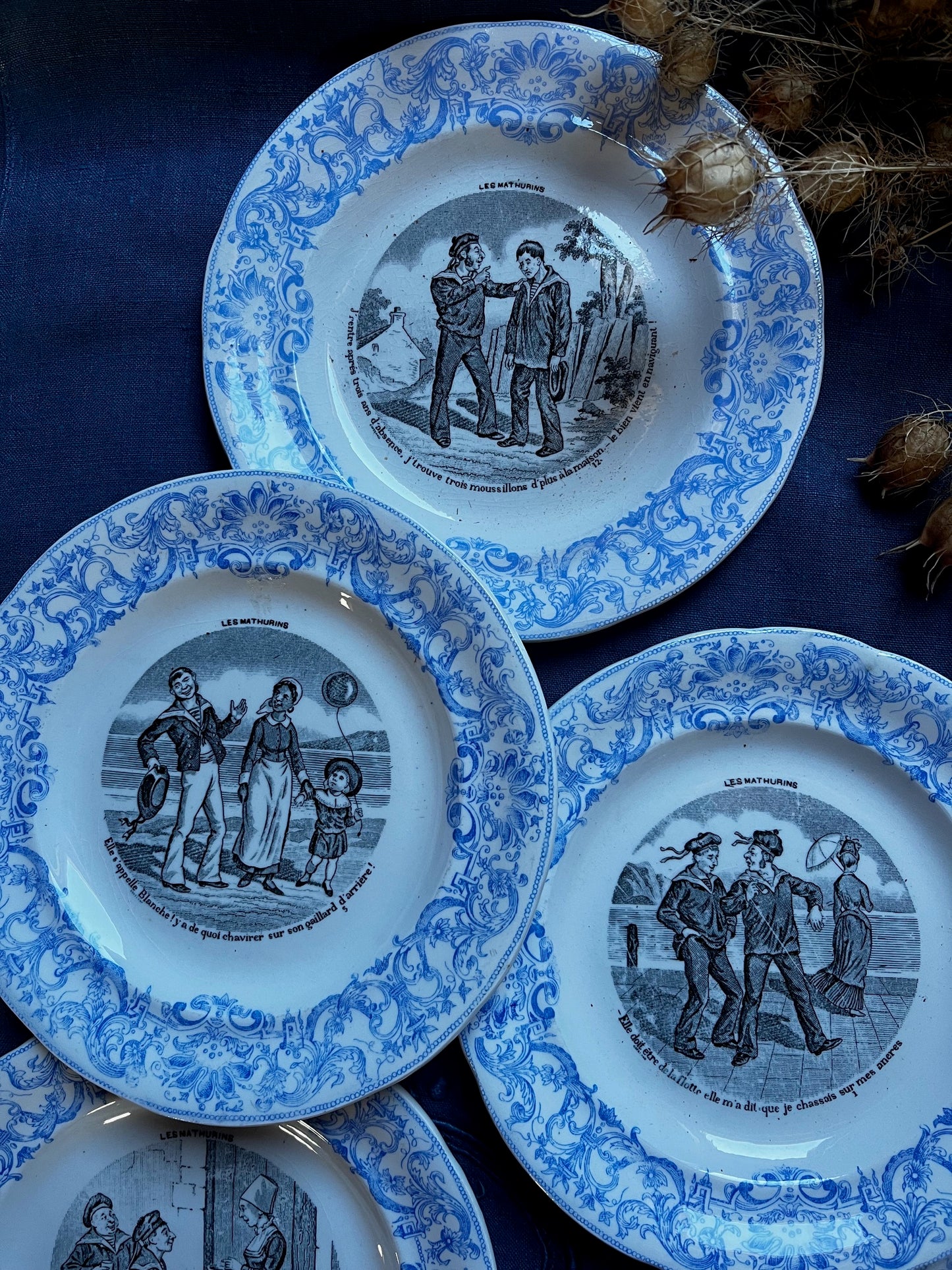 Assiettes Parlantes Les Mathurins