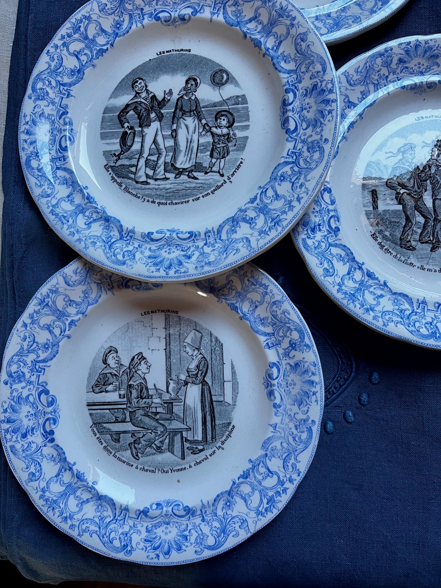 Assiettes Parlantes Les Mathurins