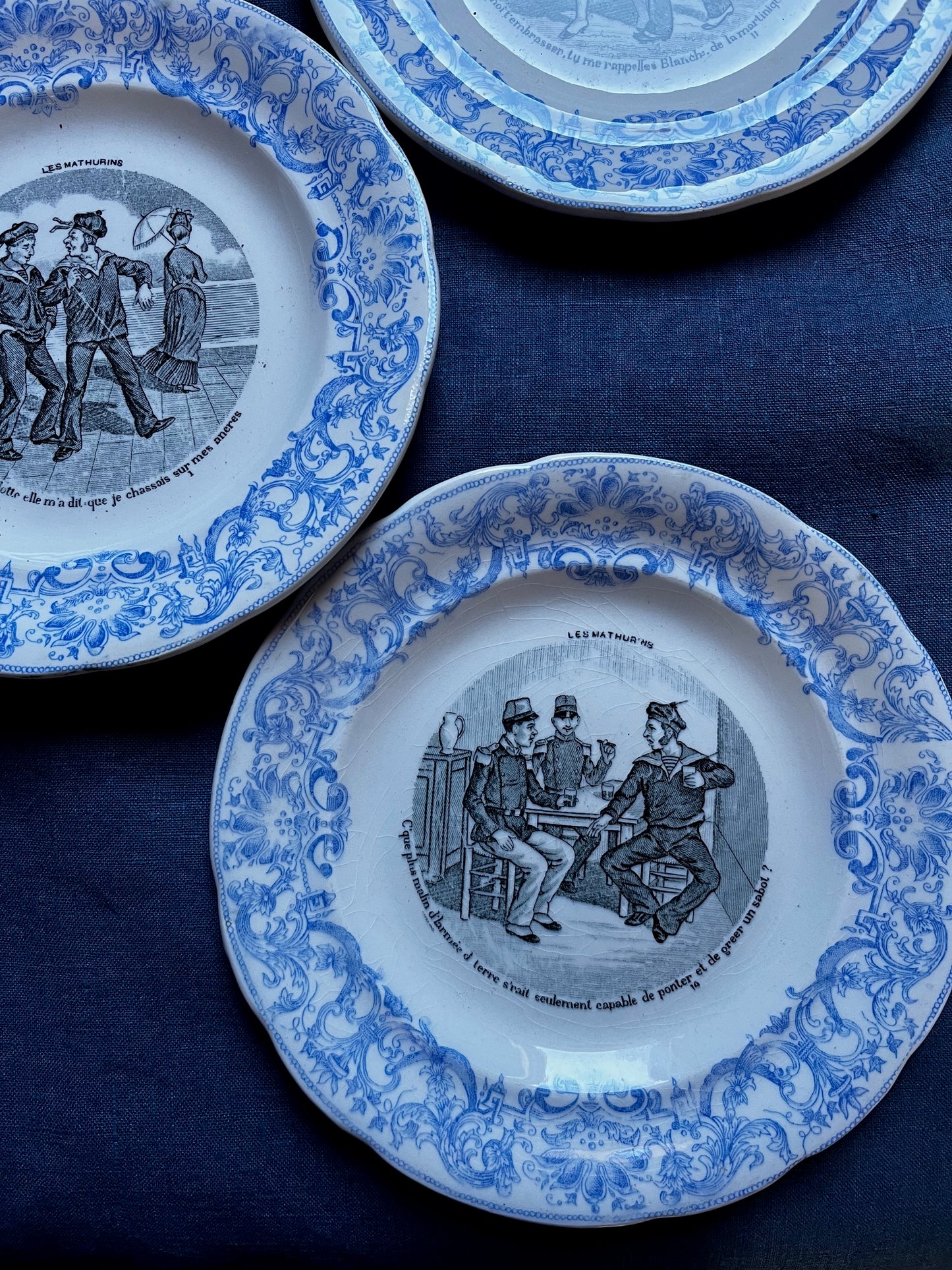 Assiettes Parlantes Les Mathurins