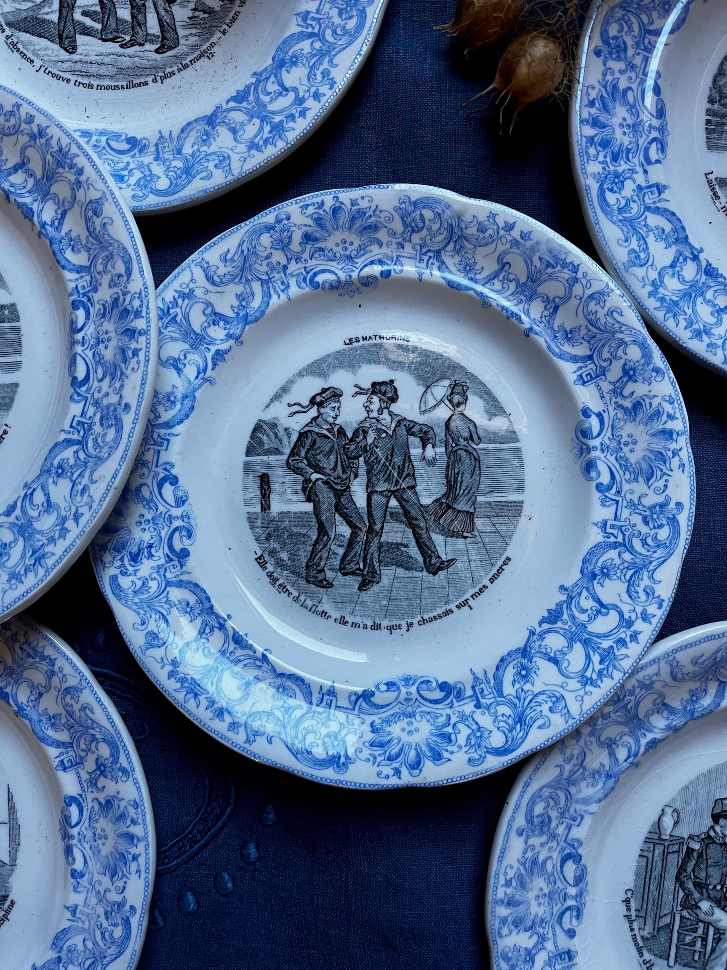 Assiettes Parlantes Les Mathurins