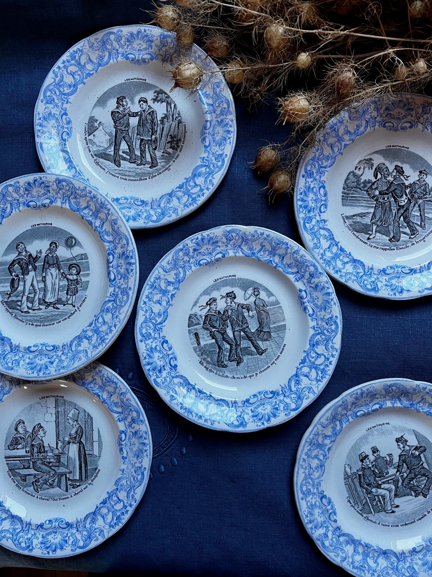 Assiettes Parlantes Les Mathurins