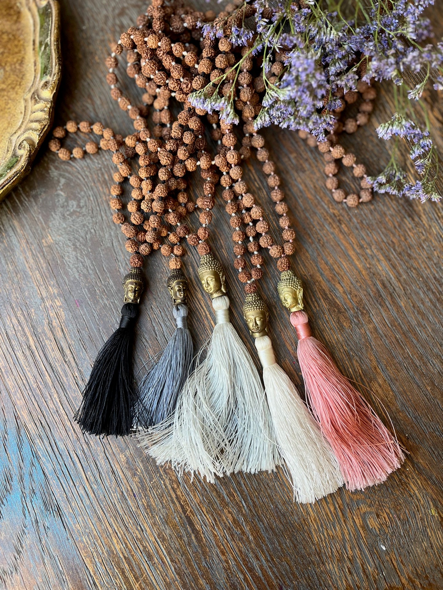 Pink Buddha Necklace