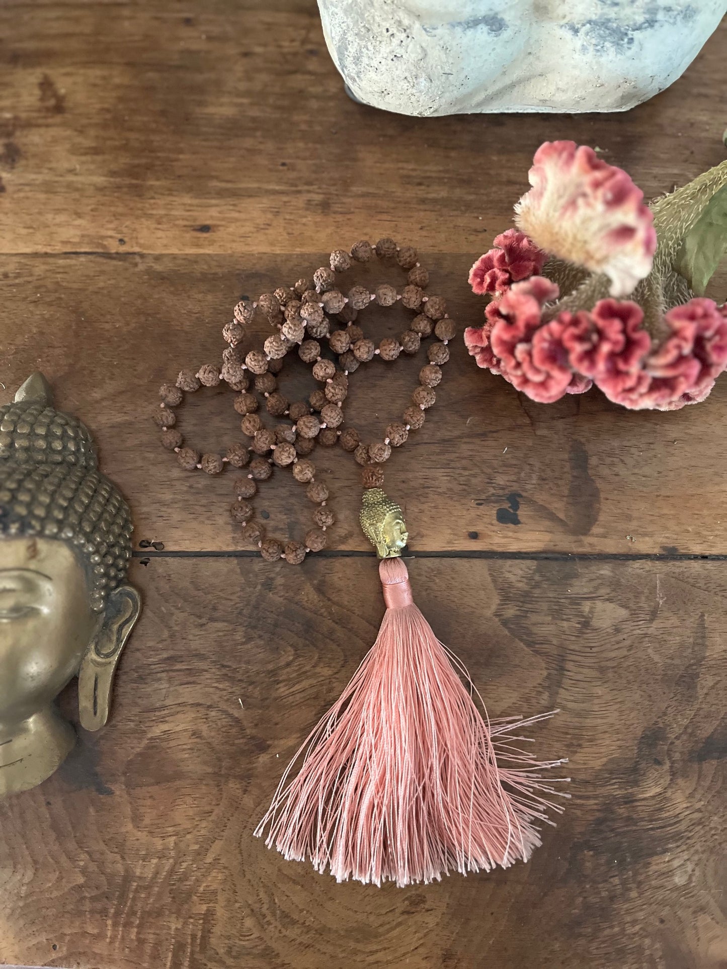Pink Buddha Necklace