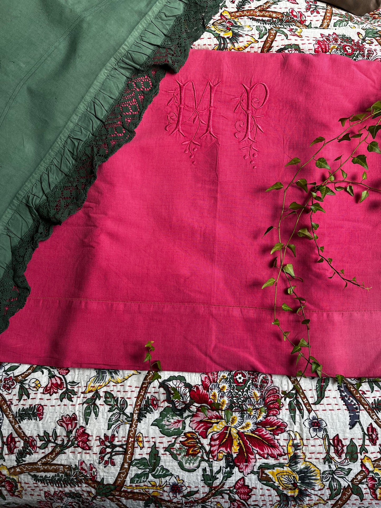 Drap Ancien Framboise