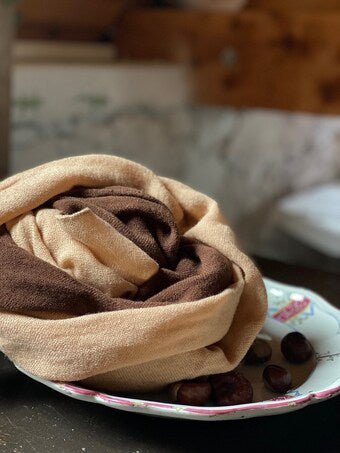 Duo Camel Scarves