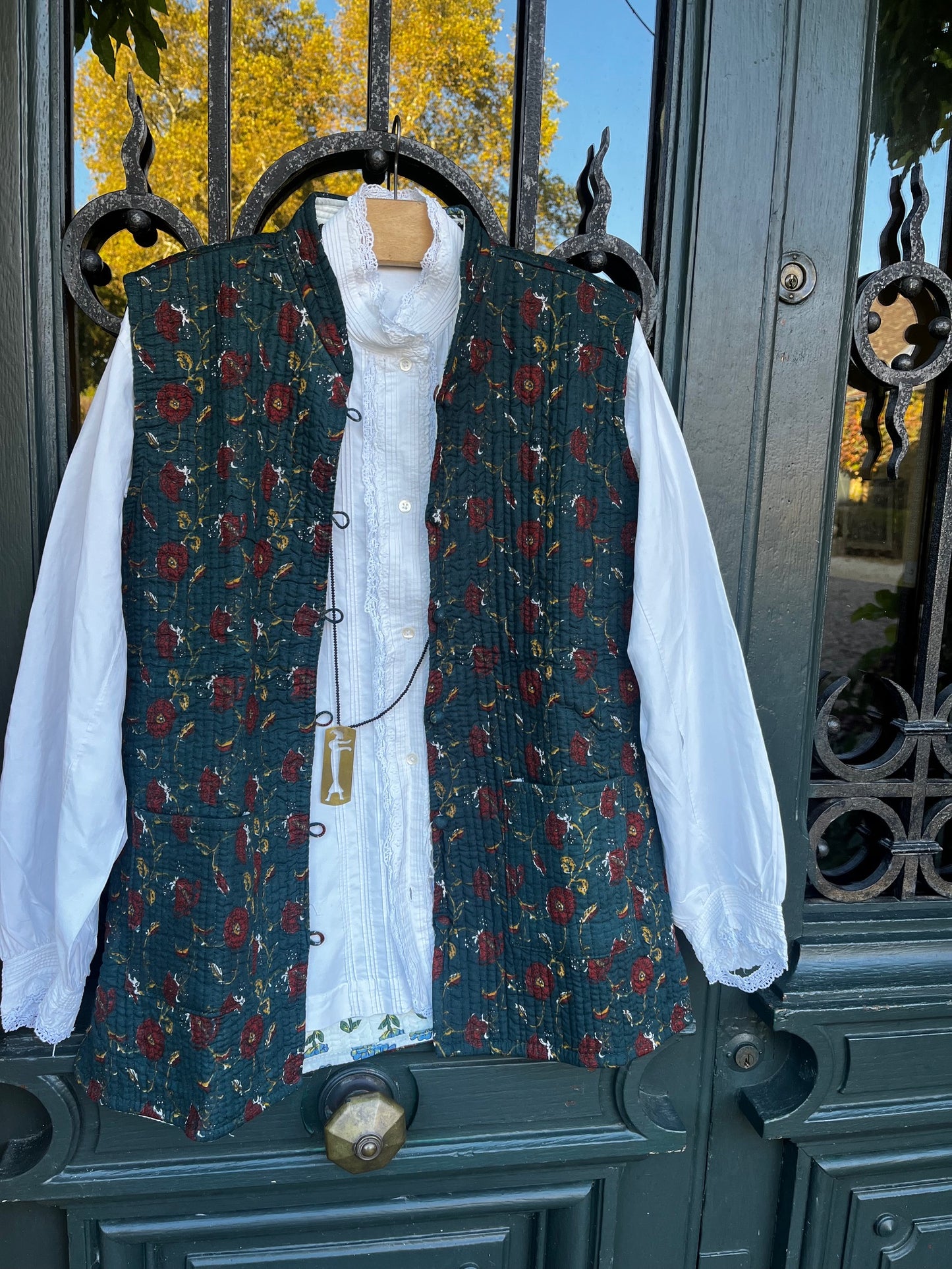 Red Cape Vest Elya