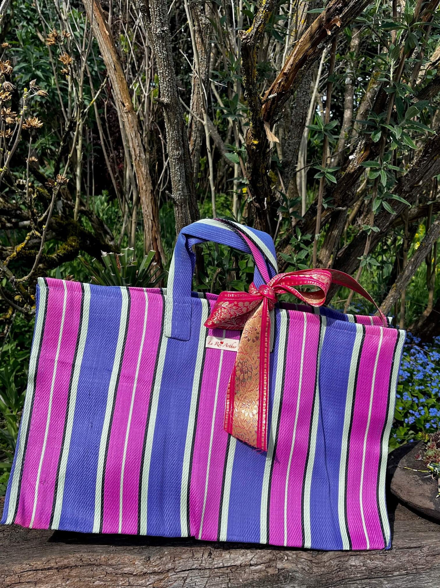 Cabas Cool Gin – Sac Coloré Éco-Responsable en Fibres Recyclées
