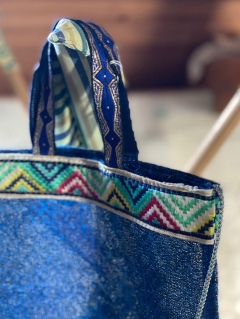 Sac Fibre Indigo