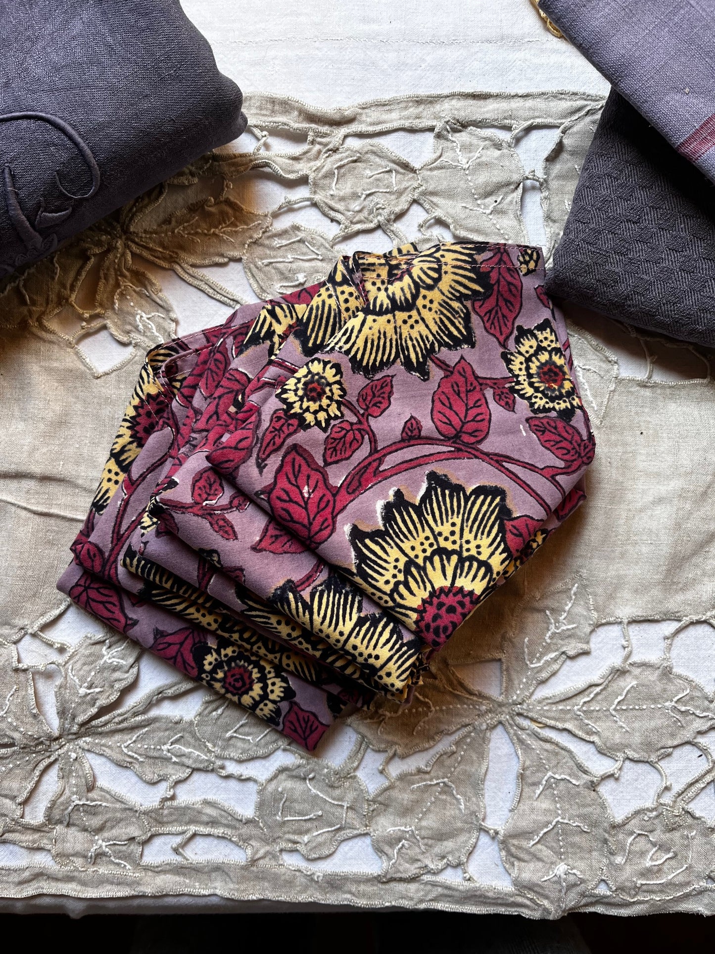 Serviettes de Table Violettes