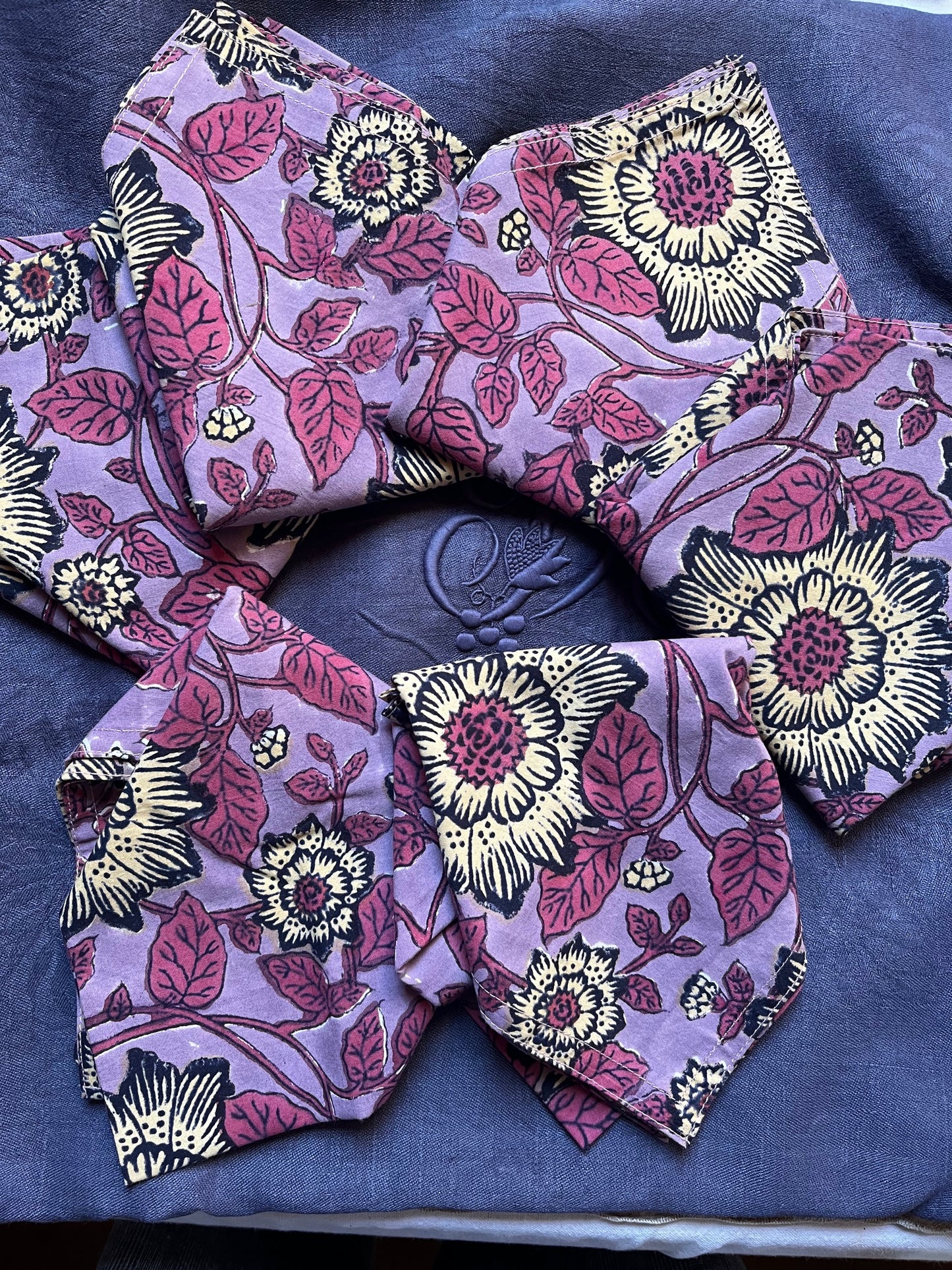 Serviettes de Table Violettes
