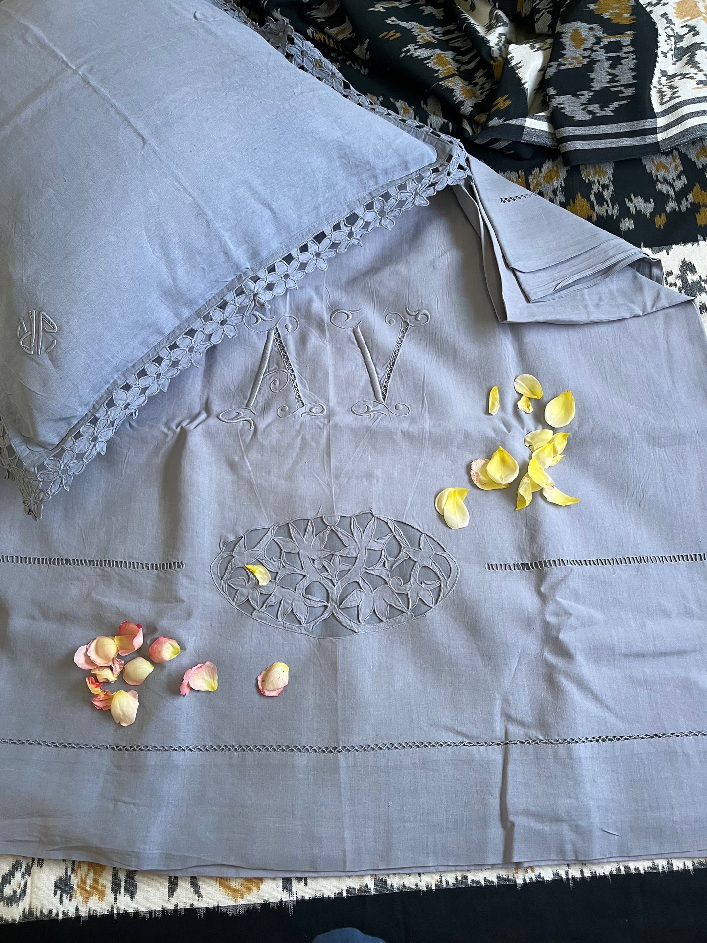 Drap et Taie Gris Souris