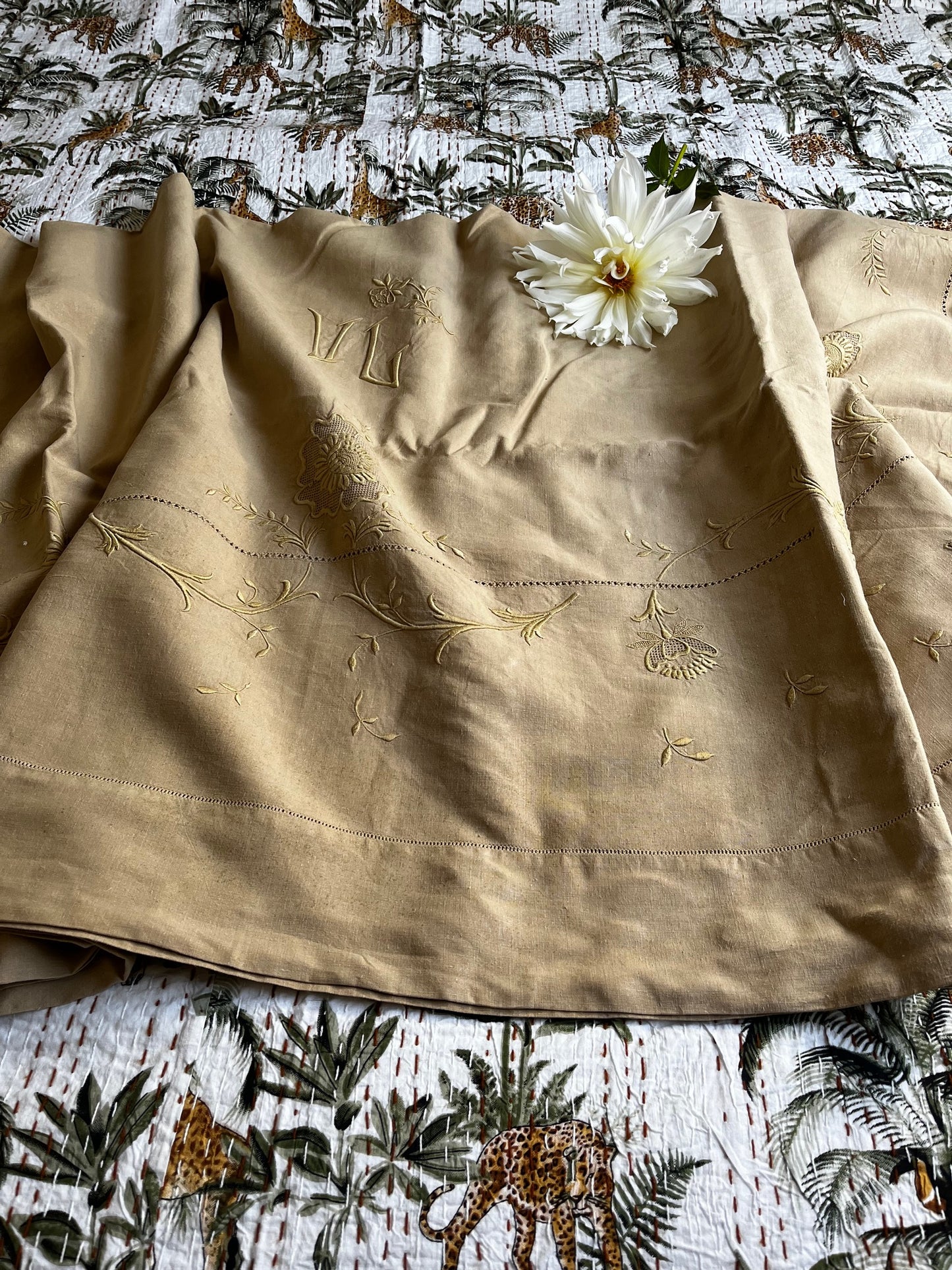 Drap et Taies Moutarde