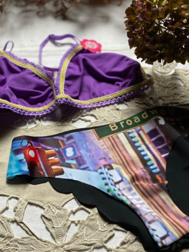 Purple Bra