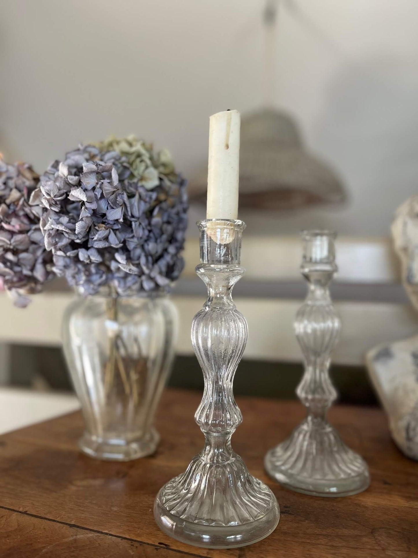 Bougeoirs décoratifs en verre, pour une touche chic et lumineuse