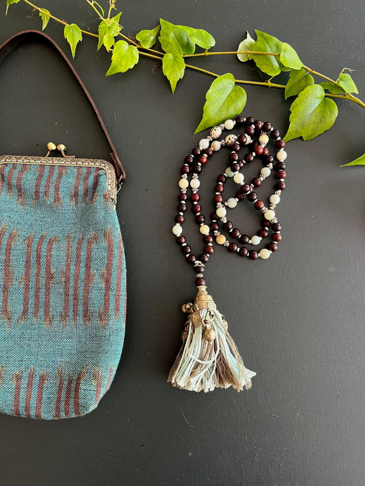 collier sautoir ethnic chic