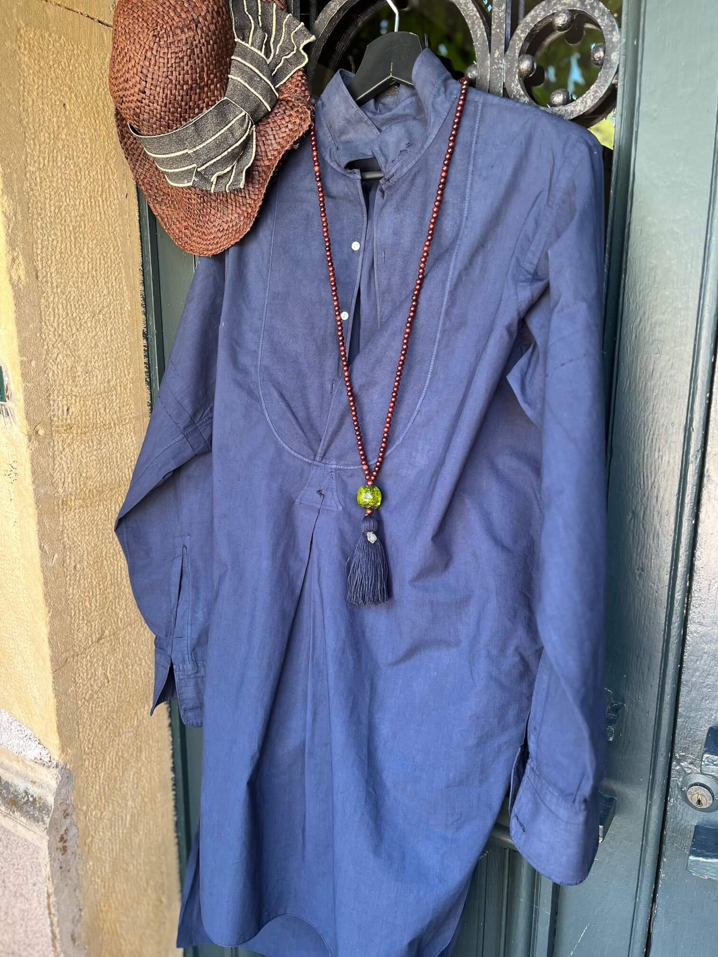Vêtement éthique et durable, pièce unique en coton ancien