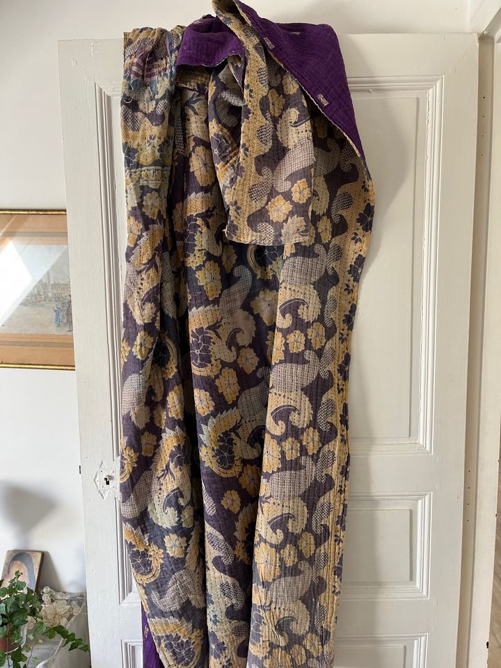 Kantha Vintage Purple