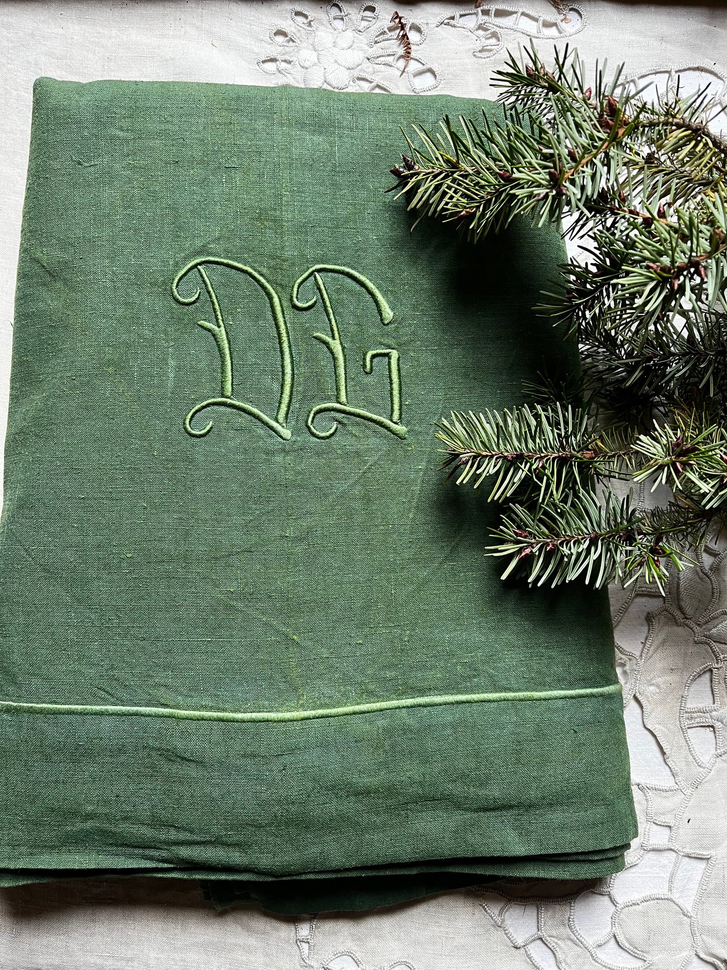 Nappe-drap Vert Anglais