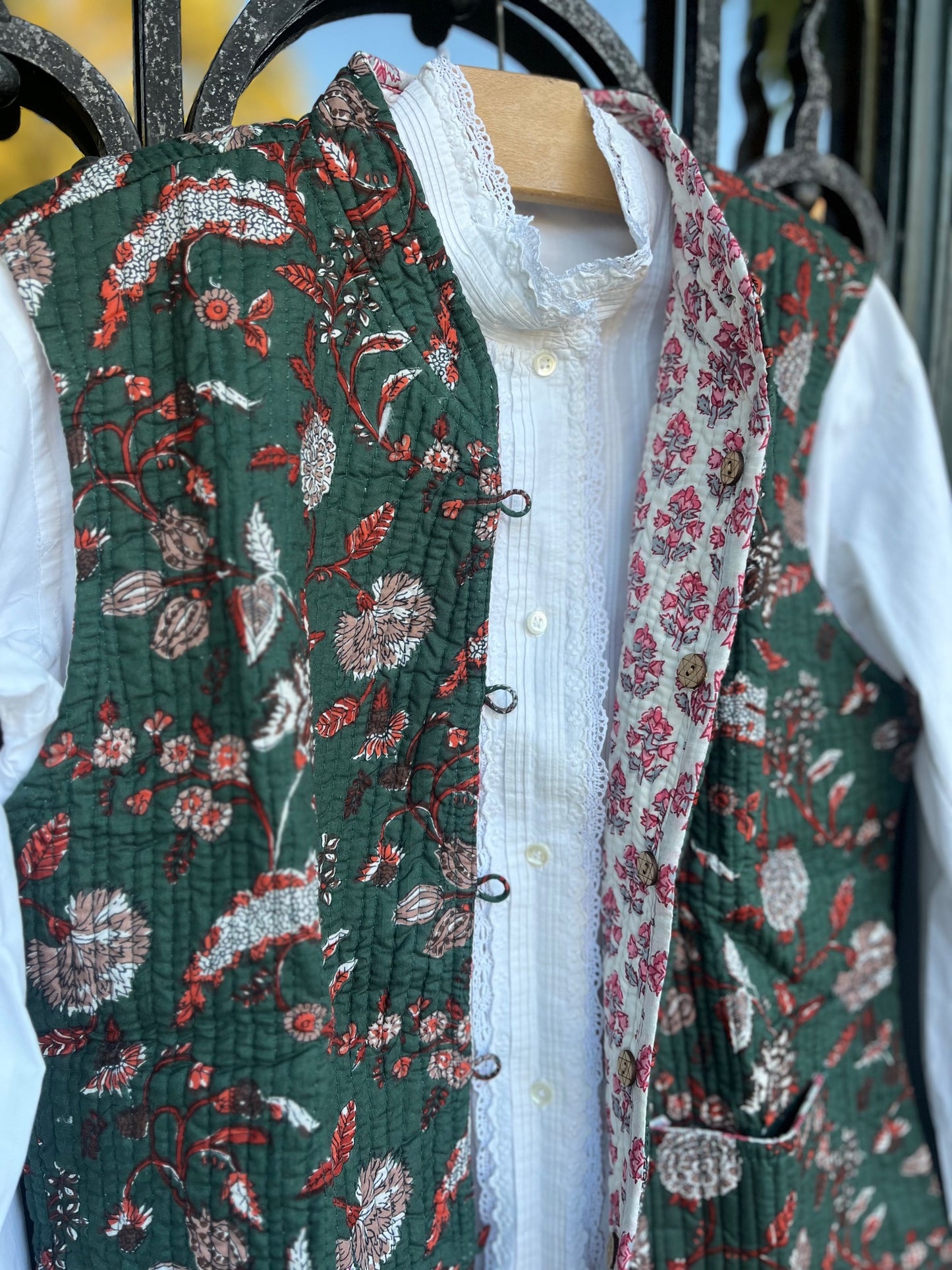 Gilet Kantha Julie