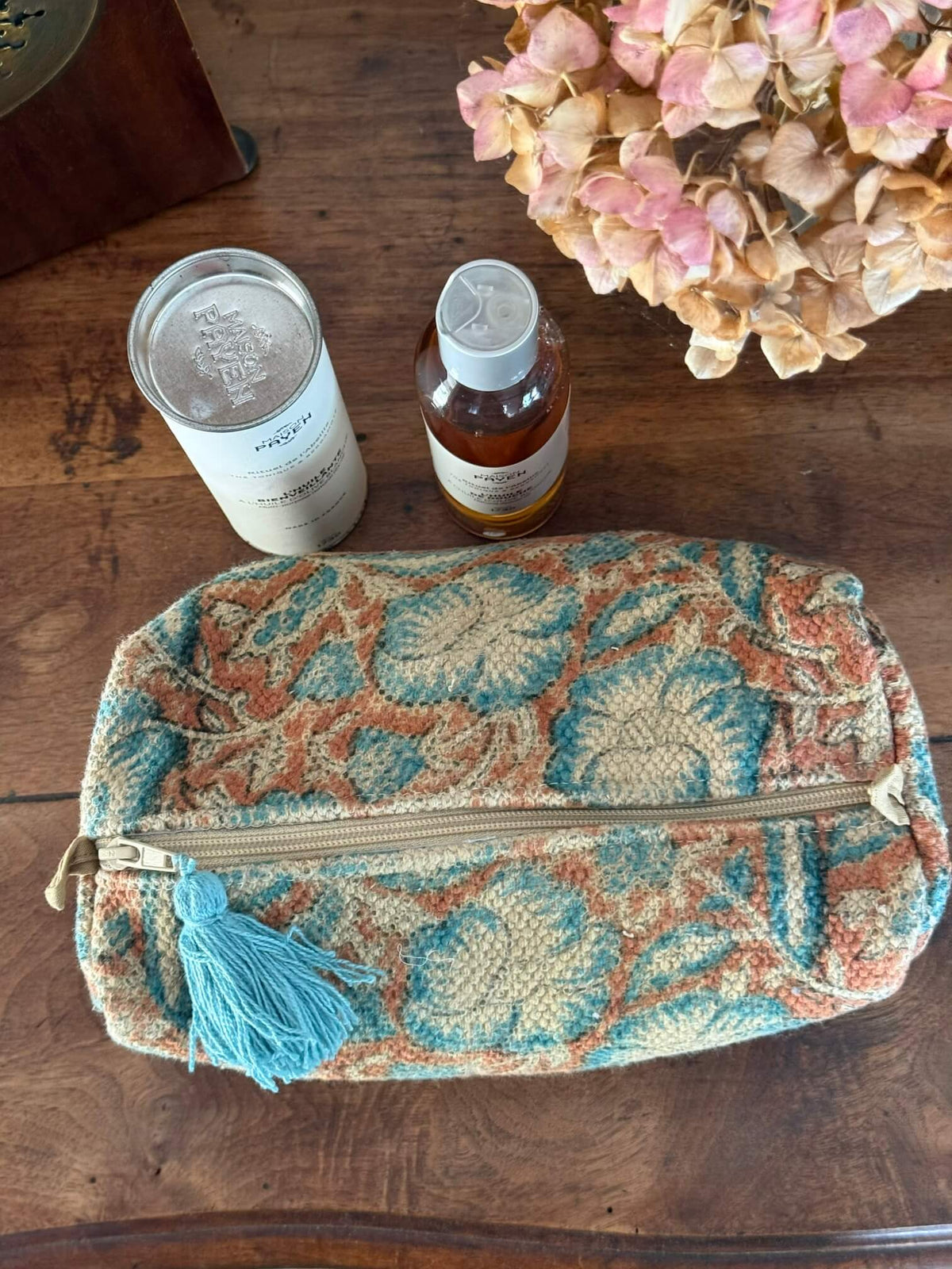 Trousse de Toilette Adèle – Coton Fleuri Esprit Tapisserie
