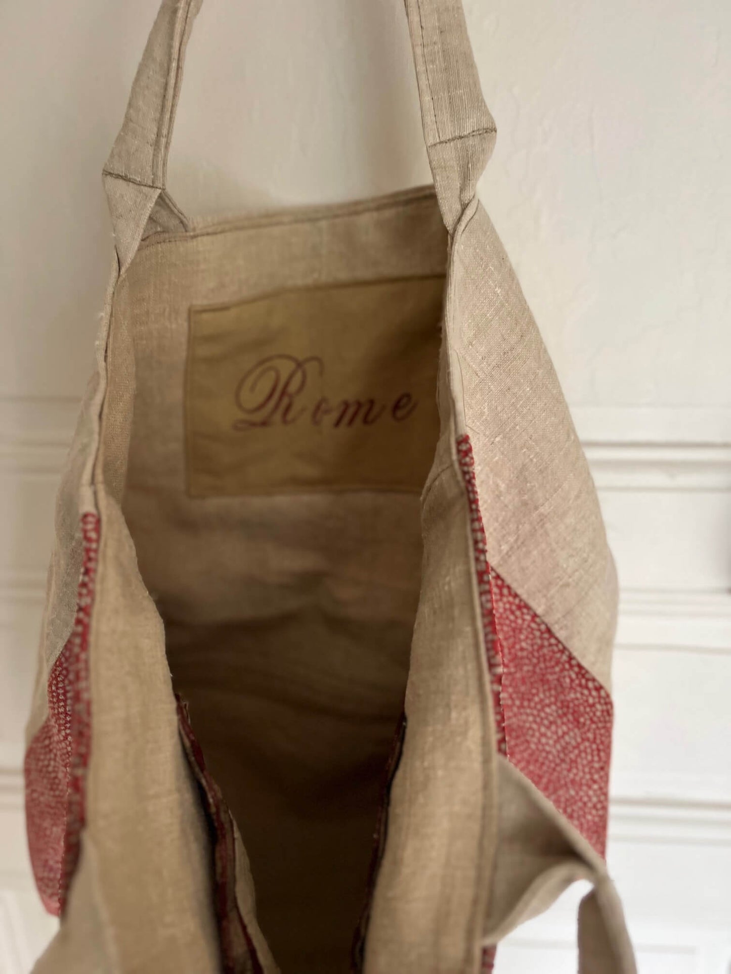 Cabas en Chanvre – Modèle Jane | Pièce Unique Artisanale Française