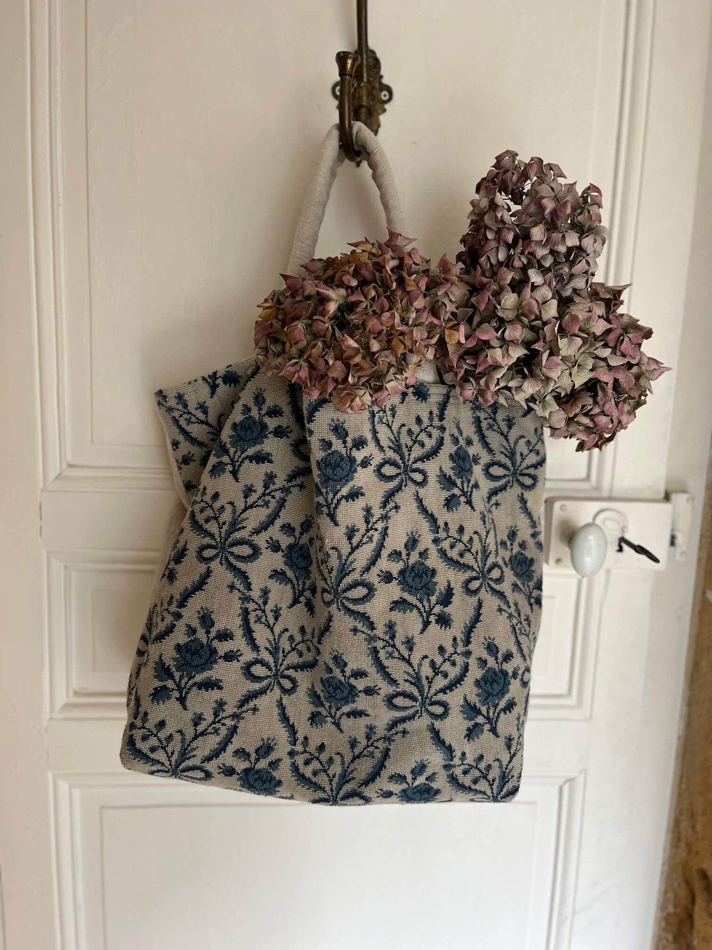 Cabas en Chanvre – Modèle Clothilde | Pièce Unique Artisanale France