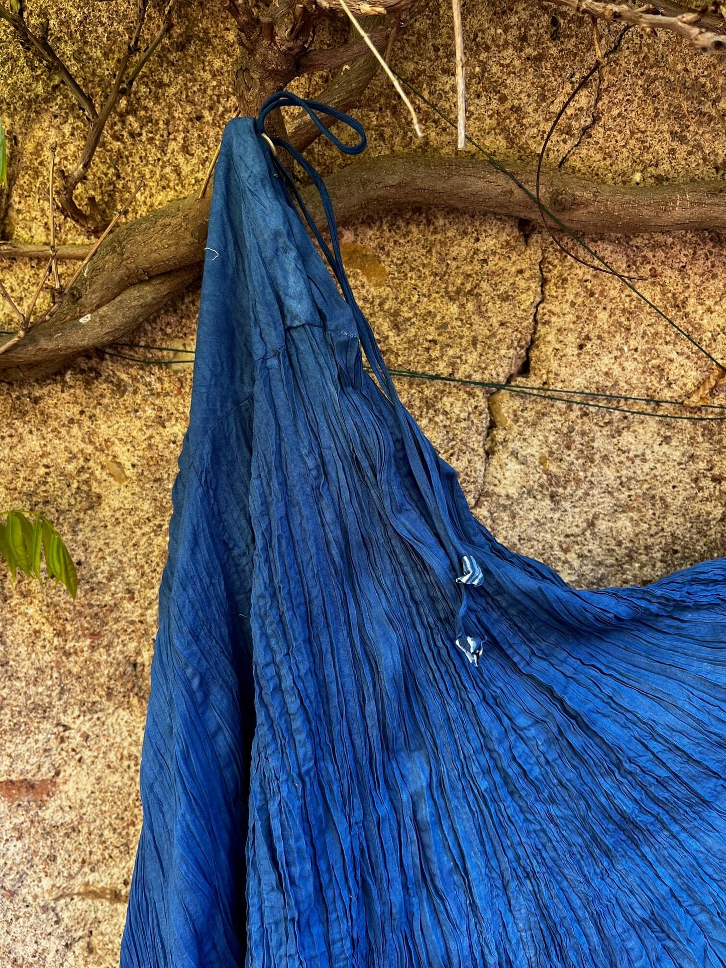 Clothilde Bohemian Long Skirt – 100 cm – Adjustable Waist – Unique Pieces