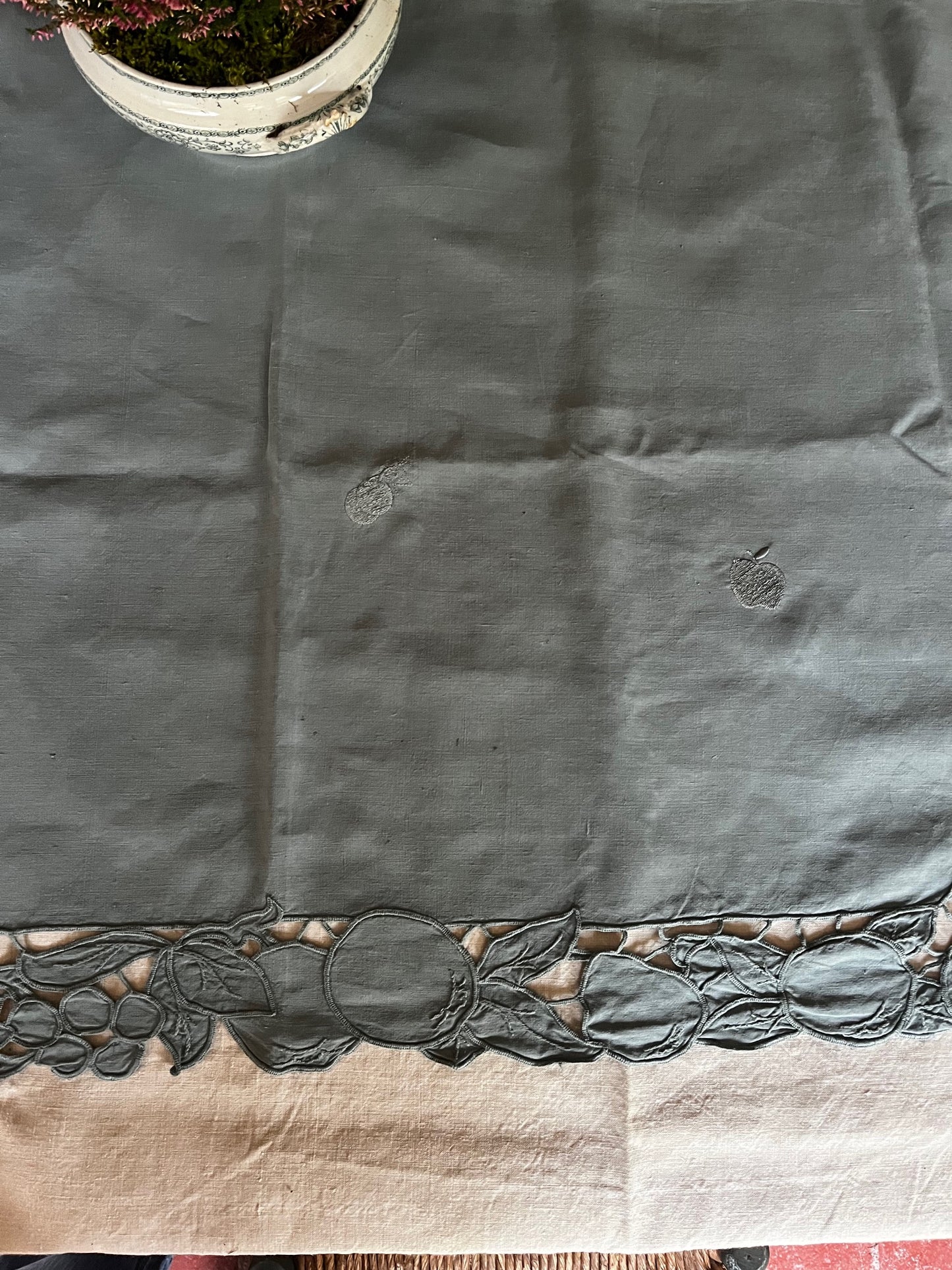 Nappe Gris Céladon