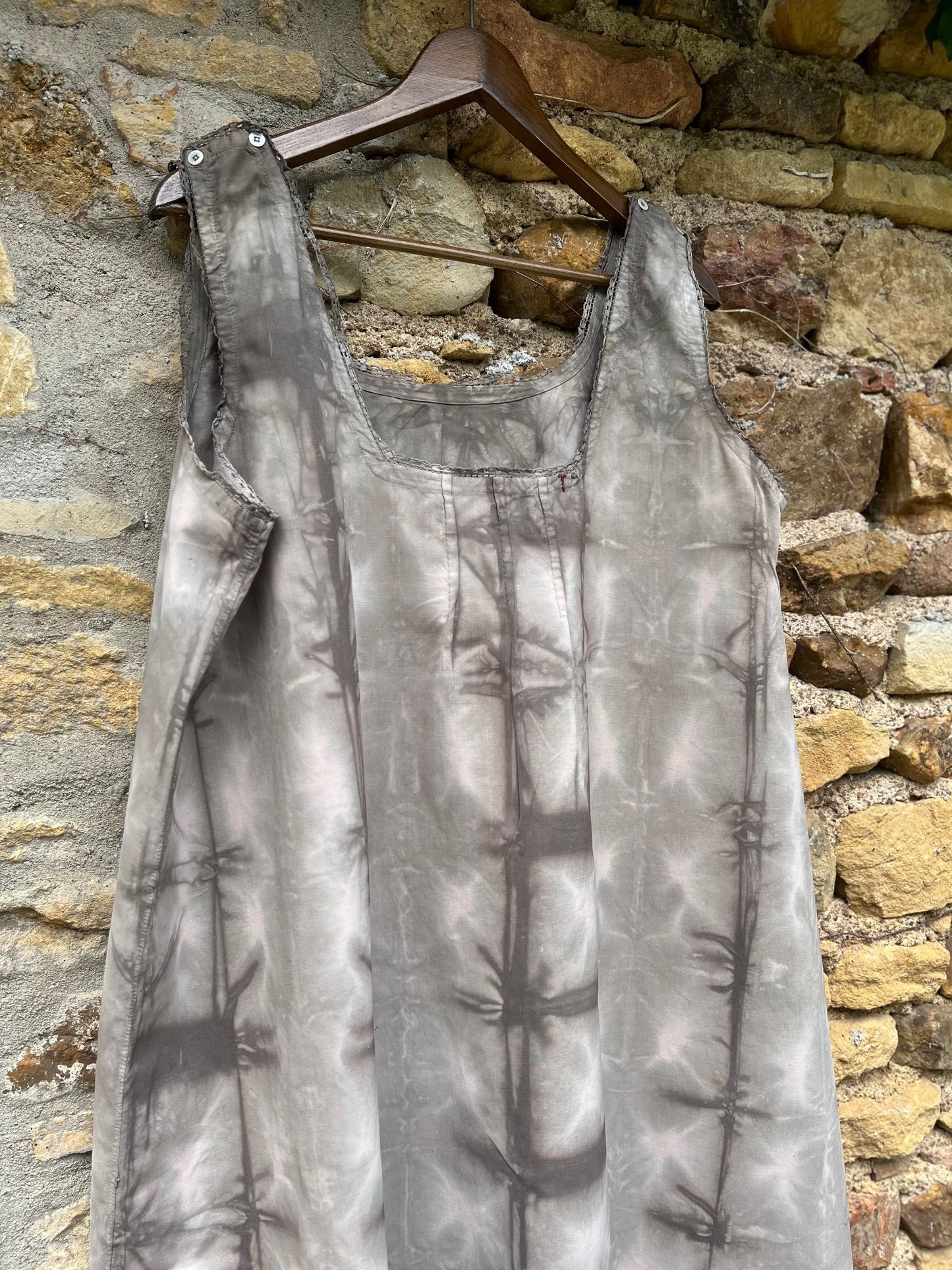 Robe Tie Dye Beige