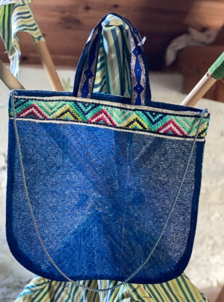 Indigo Fiber Bag