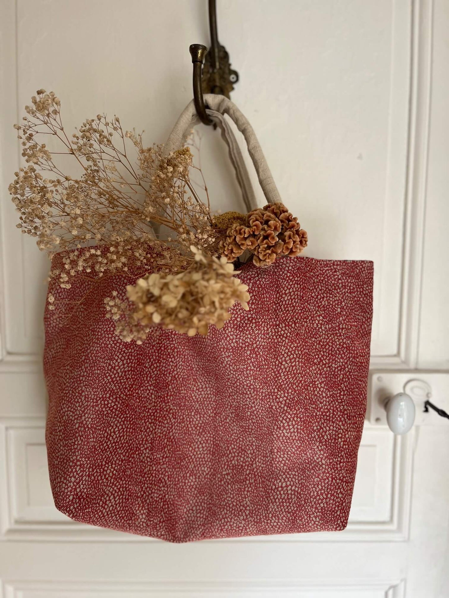 Cabas en chanvre Jane fabriqué à la main en France