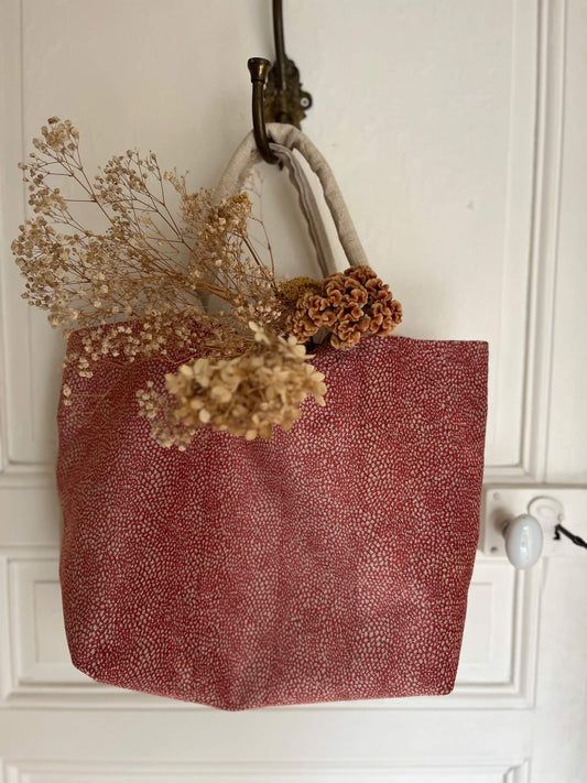 Cabas en chanvre Jane fabriqué à la main en France