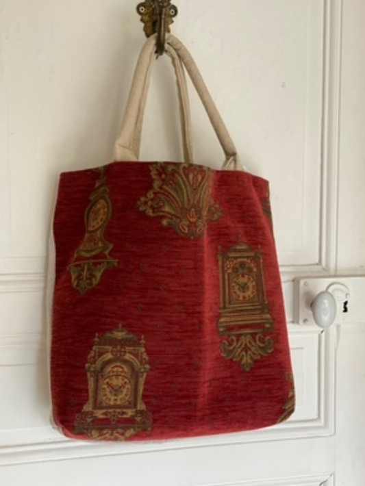 Cabas en chanvre Louise fabriqué en France par une créatrice artisanale