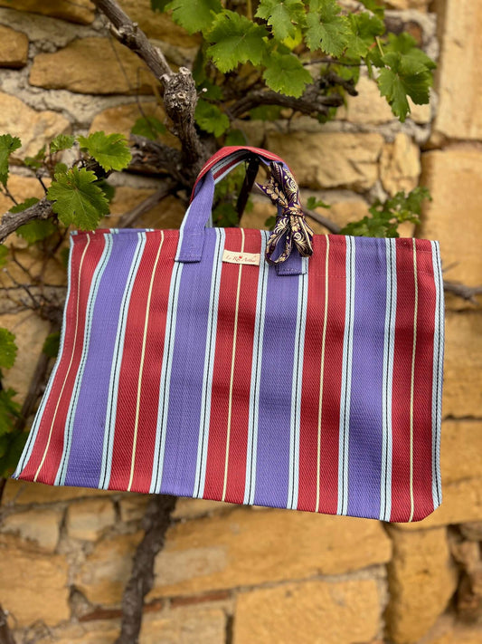 Cabas Cool Charlotte en fibres recyclées posé sur fond naturel
