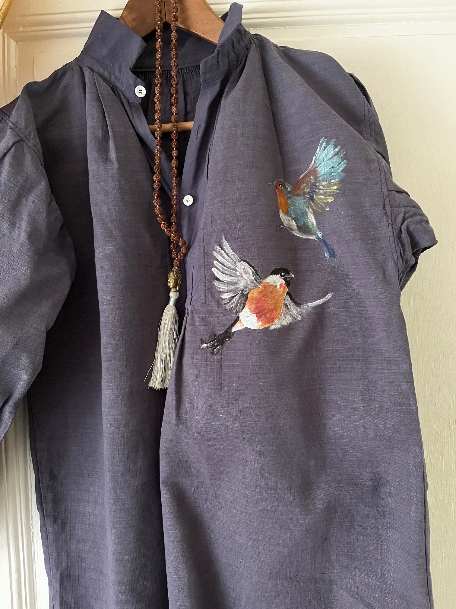 Chemise vintage Chloé taille 38, style tunique bohème chic