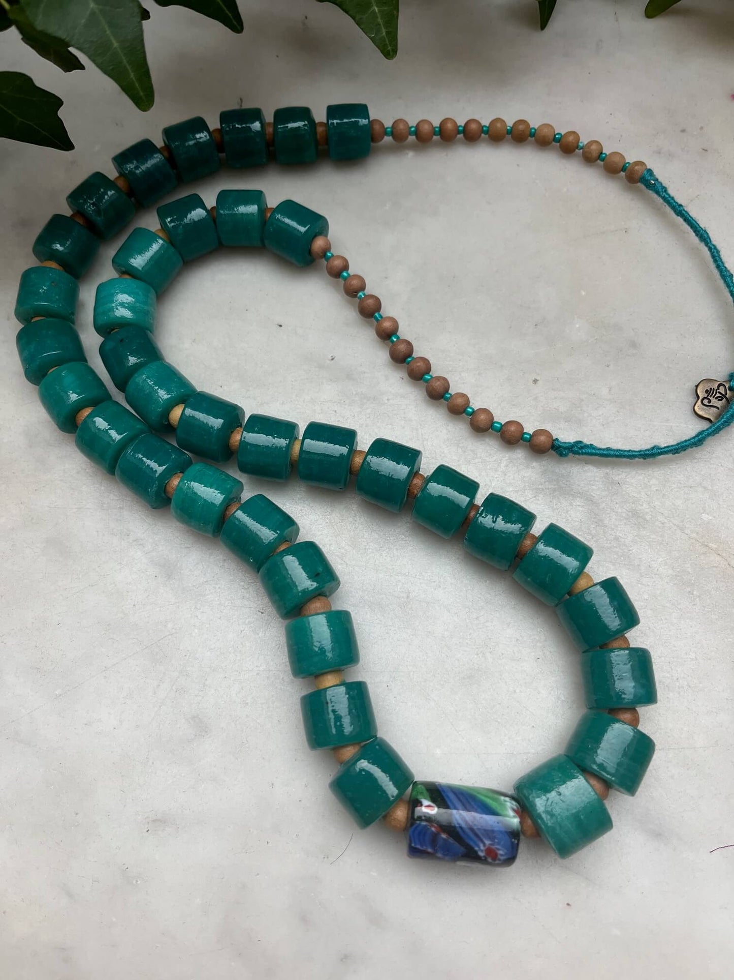 Collier bohème coloré en perles pour femme