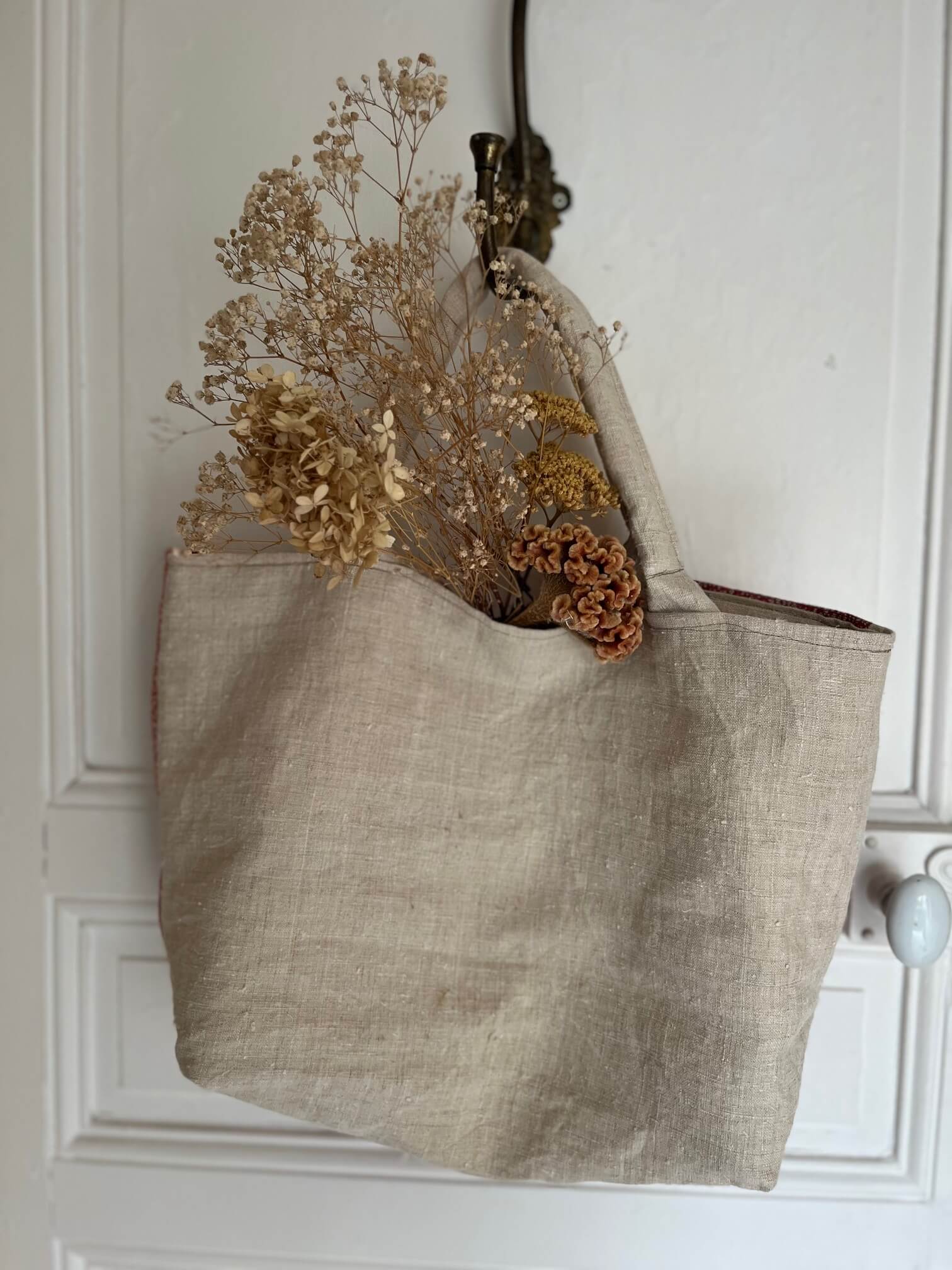 Sac en matières naturelles – pièce unique française