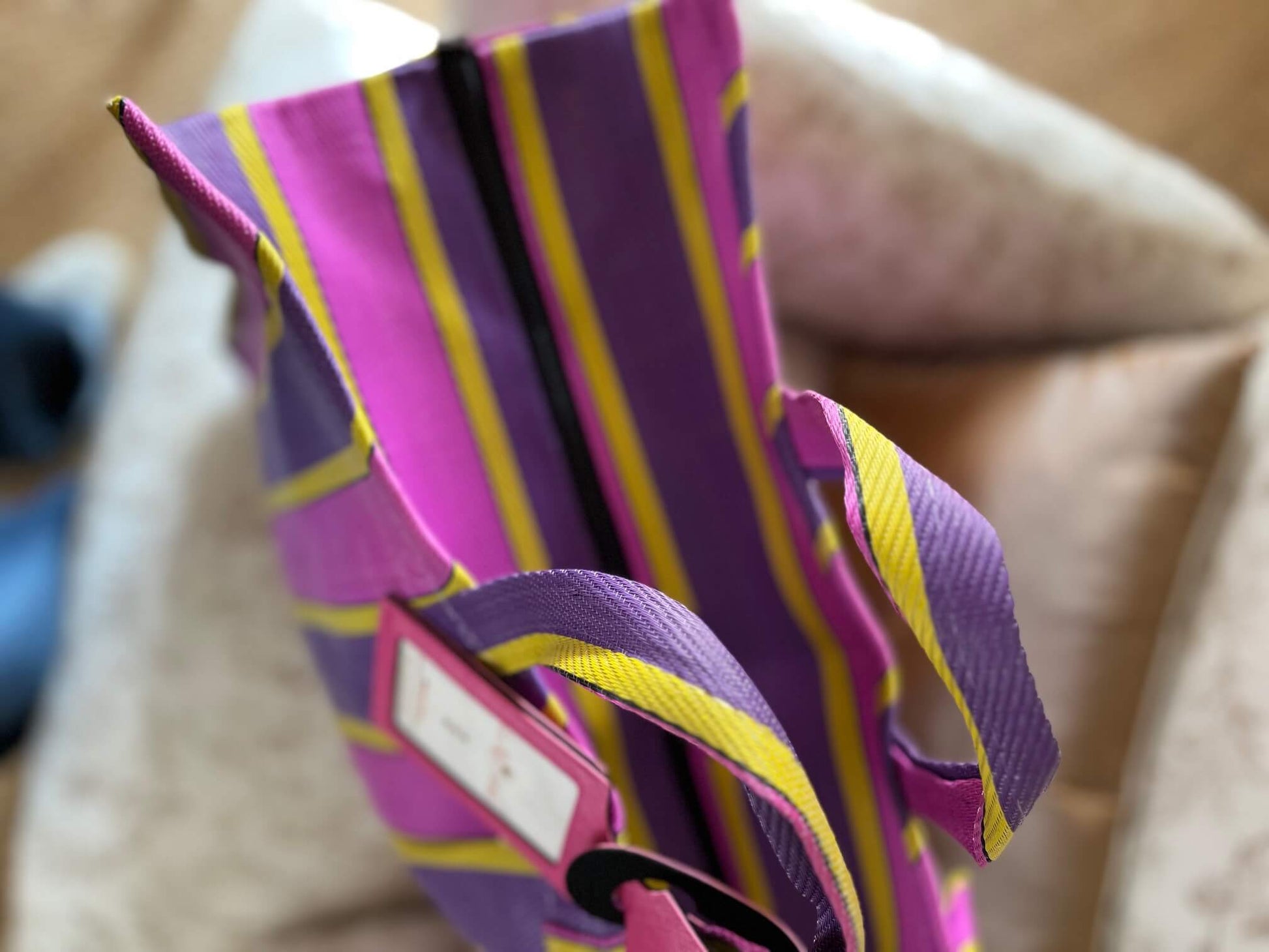 Sac cabas Victoire artisanal, tendance, léger, parfait pour l’été et les vacances