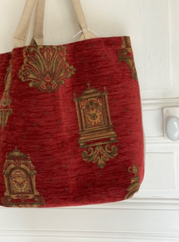 Sac artisanal en tissu ancien – modèle Louise